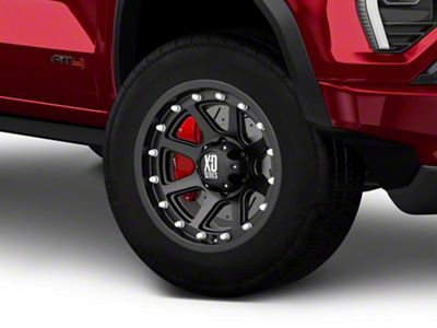 XD Addict Matte Black 6-Lug Wheel; 18x9; 18mm Offset (23-25 Canyon)