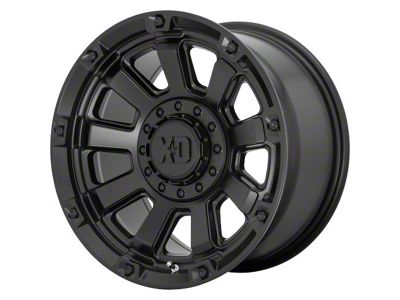 XD Gauntlet Satin Black 6-Lug Wheel; 17x9; 0mm Offset (23-24 Canyon)