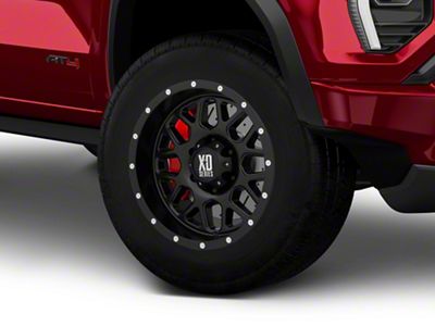 XD Grenade Satin Black 6-Lug Wheel; 18x9; 18mm Offset (23-25 Canyon)