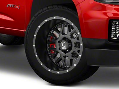 XD Grenade Satin Black 6-Lug Wheel; 20x9; 18mm Offset (15-22 Canyon)