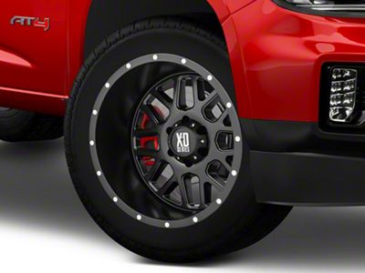 XD Grenade Satin Black 6-Lug Wheel; 20x9; 18mm Offset (15-22 Canyon)