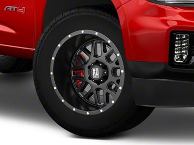 XD Grenade Satin Black 6-Lug Wheel; 18x9; 18mm Offset (15-22 Canyon)