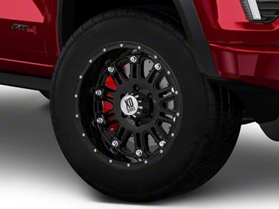 XD Hoss Gloss Black 6-Lug Wheel; 18x9; 18mm Offset (23-25 Canyon)