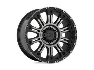 XD Hoss II Satin Black Machined Gray Tint 6-Lug Wheel; 20x9; 18mm Offset (23-25 Canyon)