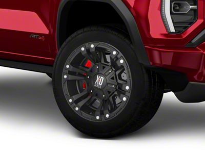XD Monster II Matte Black 6-Lug Wheel; 20x9; 18mm Offset (23-25 Canyon)