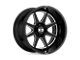 XD Pike Gloss Black Milled 6-Lug Wheel; 20x9; 18mm Offset (15-22 Canyon)