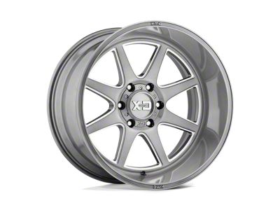 XD Pike Titanium Brushed Milled 6-Lug Wheel; 20x10; -18mm Offset (23-26 Canyon)