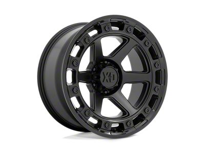 XD Raid Satin Black 6-Lug Wheel; 17x9; 0mm Offset (15-22 Canyon)