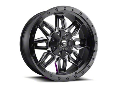 XD RG2 Satin Black 6-Lug Wheel; 17x8; 25mm Offset (23-26 Canyon)