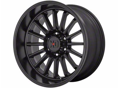 XD Whiplash Satin Black 6-Lug Wheel; 20x9; 0mm Offset (23-24 Canyon)