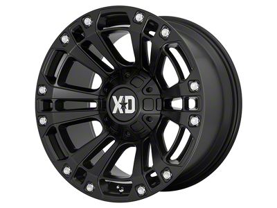 XD XD851 Satin Black 6-Lug Wheel; 20x9; 18mm Offset (23-24 Canyon)