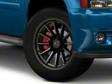 XD XD855 Gloss Black Machined with Gray Tint 6-Lug Wheel; 20x10; -18mm Offset (23-26 Canyon)