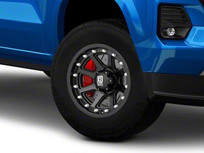 XD Addict Matte Black 6-Lug Wheel; 17x9; 18mm Offset (23-26 Colorado)