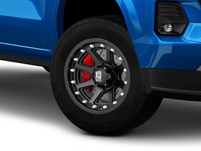 XD Addict Matte Black 6-Lug Wheel; 18x9; 18mm Offset (23-25 Colorado)