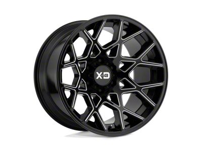 XD Chopstix Gloss Black Milled 6-Lug Wheel; 20x10; -24mm Offset (23-25 Colorado)