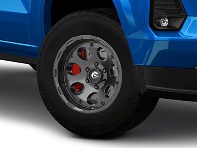 XD Enduro Matte Black 6-Lug Wheel; 17x9; -6mm Offset (23-26 Colorado)