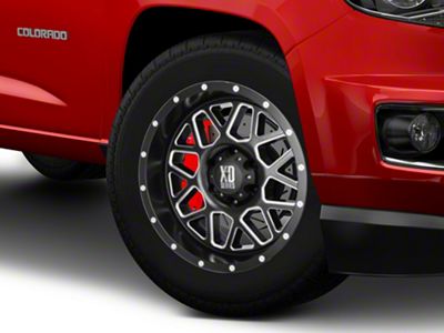 XD Grenade Satin Black Milled 6-Lug Wheel; 20x9; 18mm Offset (15-22 Colorado)