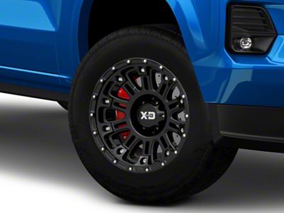 XD Hoss II Gloss Black 6-Lug Wheel; 18x9; 0mm Offset (23-25 Colorado)
