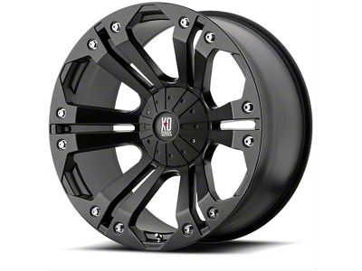 XD Monster Matte Black 6-Lug Wheel; 18x9; -12mm Offset (23-25 Colorado)