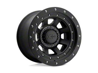 XD FMJ Satin Black 5-Lug Wheel; 16x8; -6mm Offset (87-90 Dakota)