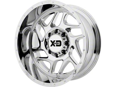 XD Fury Chrome 5-Lug Wheel; 20x9; 0mm Offset (05-11 Dakota)