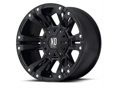 XD Monster II Matte Black 5-Lug Wheel; 20x10; -24mm Offset (05-11 Dakota)