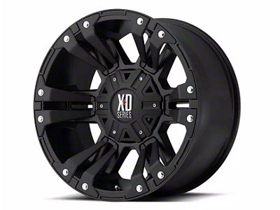 XD Monster II Matte Black 5-Lug Wheel; 20x9; 18mm Offset (05-11 Dakota)