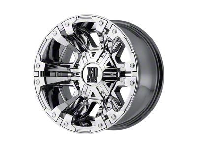 XD Monster II PVD Chrome 5-Lug Wheel; 18x9; 18mm Offset (87-90 Dakota)