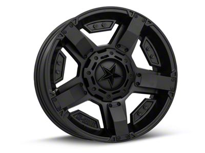 XD Rockstar II Satin Black 5-Lug Wheel; 20x9; -12mm Offset (05-11 Dakota)