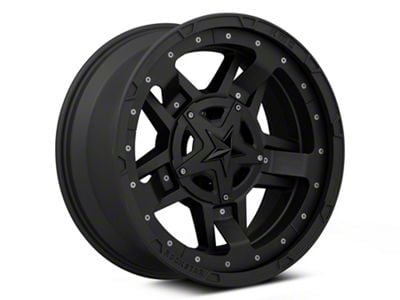 XD Rockstar III Matte Black 5-Lug Wheel; 17x9; -12mm Offset (87-90 Dakota)
