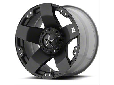 XD Rockstar Matte Black 5-Lug Wheel; 18x9; 0mm Offset (05-11 Dakota)