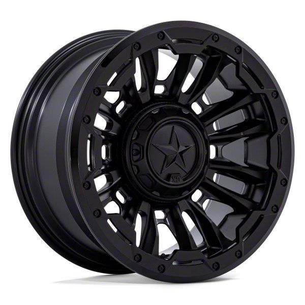 XD Bomber Matte Black 6-Lug Wheel; 20×10; -18mm Offset (21-24 F-150)
