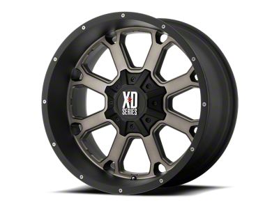 XD Buck 25 Matte Black with Dark Tint 6-Lug Wheel; 20x9; 0mm Offset (21-25 F-150)