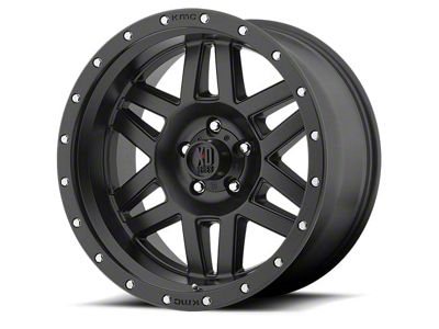 XD Machete Satin Black with Reinforcing Ring 6-Lug Wheel; 18x9; 18mm Offset (21-26 F-150)