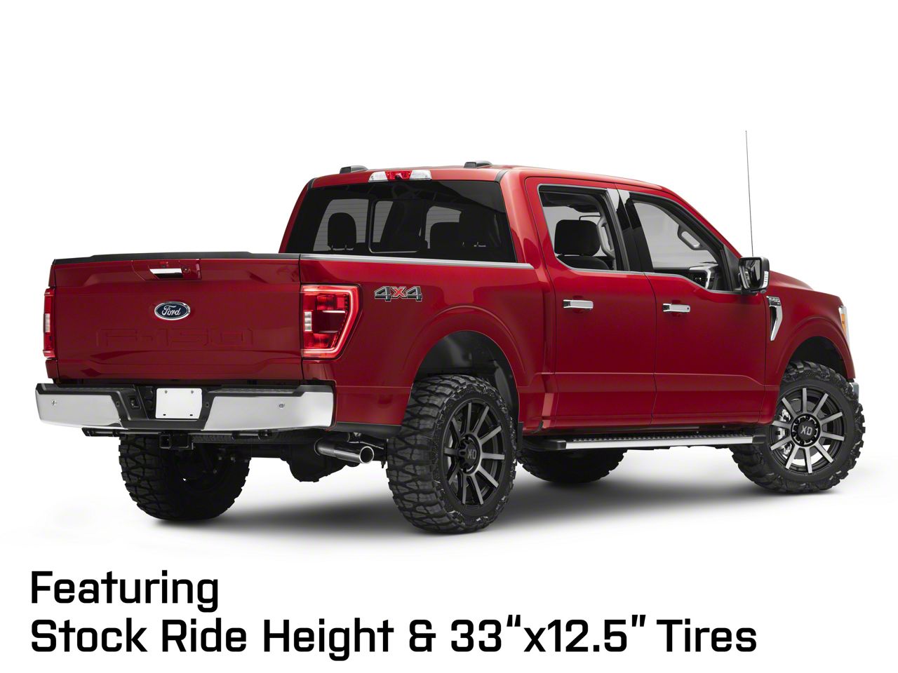 XD F-150 Outbreak Satin Black with Gray Tint 6-Lug Wheel; 20x10