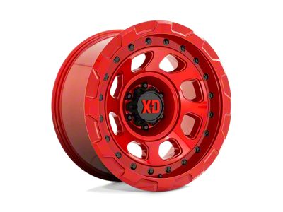 XD Storm Candy Red 6-Lug Wheel; 20x10; -18mm Offset (21-25 F-150)