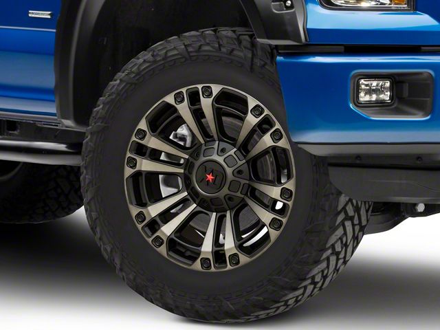 XD XD851 Satin Black with Gray Tint 6-Lug Wheel; 20x9; 18mm Offset (15-20 F-150)