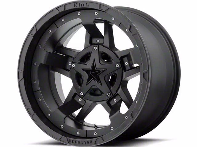 XD Rockstar III Matte Black 8-Lug Wheel; 20x10; -24mm Offset (17-22 F-250 Super Duty)