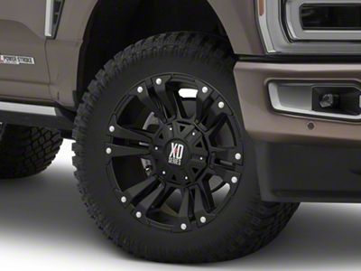 XD Monster II Matte Black 8-Lug Wheel; 20x9; 18mm Offset (23-24 F-350 Super Duty SRW)