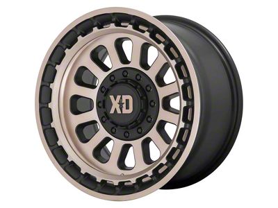 XD Omega Satin Black with Bronze Tint 8-Lug Wheel; 20x10; -18mm Offset (2023 F-350 Super Duty SRW)