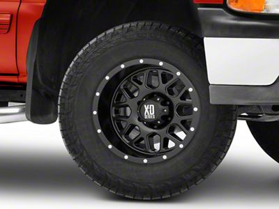 XD Grenade Satin Black 6-Lug Wheel; 17x8.5; 0mm Offset (99-06 Silverado 1500)