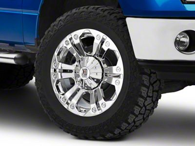 XD Monster Chrome 6-Lug Wheel; 20x9; 18mm Offset (09-14 F-150)