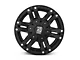 XD Monster II Matte Black 6-Lug Wheel; 18x9; 18mm Offset (15-20 F-150)
