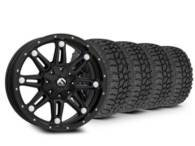 17x9 XD Monster II & 33in Mudclaw Mud-Terrain Comp MTX Tire Package (09-18 RAM 1500)