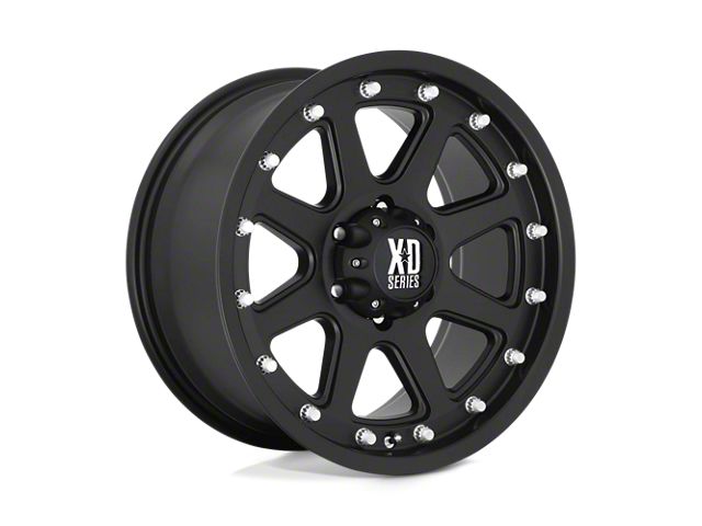 XD Addict Matte Black 5-Lug Wheel; 18x9; 18mm Offset (02-08 RAM 1500, Excluding Mega Cab)
