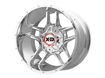 XD Clamp Chrome 5-Lug Wheel; 20x9; 18mm Offset (02-08 RAM 1500, Excluding Mega Cab)