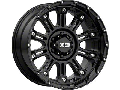 XD Hoss II Gloss Black 5-Lug Wheel; 20x9; 0mm Offset (09-18 RAM 1500)