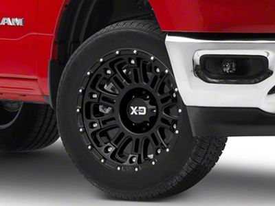 XD Hoss II Gloss Black 6-Lug Wheel; 20x9; -12mm Offset (19-24 RAM 1500)
