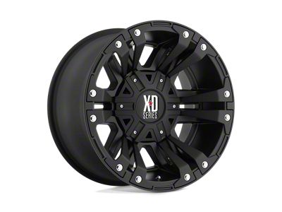 XD Monster II Matte Black 5-Lug Wheel; 20x9; 18mm Offset (02-08 RAM 1500, Excluding Mega Cab)