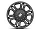 XD Monster Matte Black 5-Lug Wheel; 18x9; -12mm Offset (02-08 RAM 1500, Excluding Mega Cab)